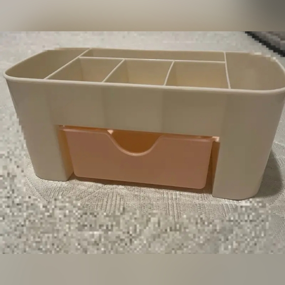 - Cosmetic/Makeup Storage Organizer with Drawer - Pink - Picture 5 of 15